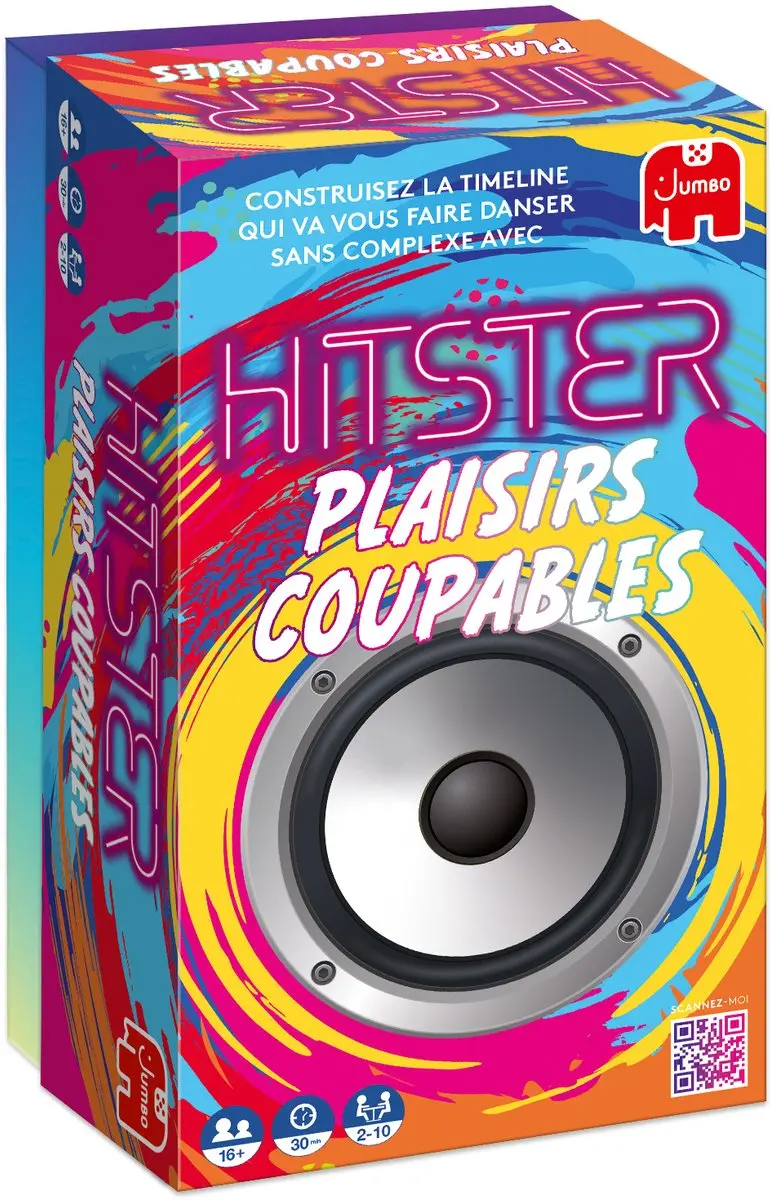 Hitster Guilty Pleasures FR Partyspel