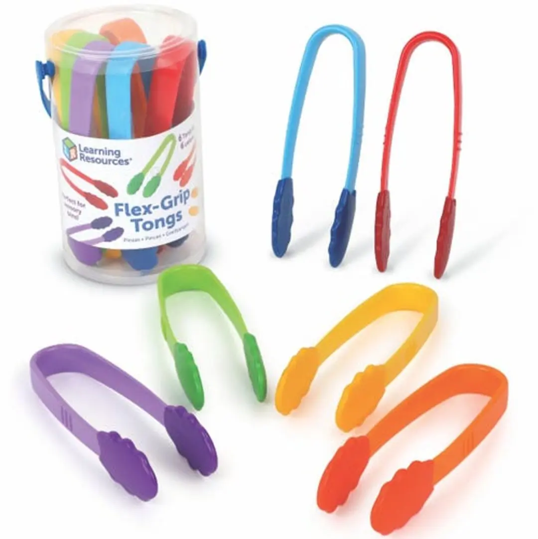 Learning Resources Flex-Grip Tang 6-delig Multikleur