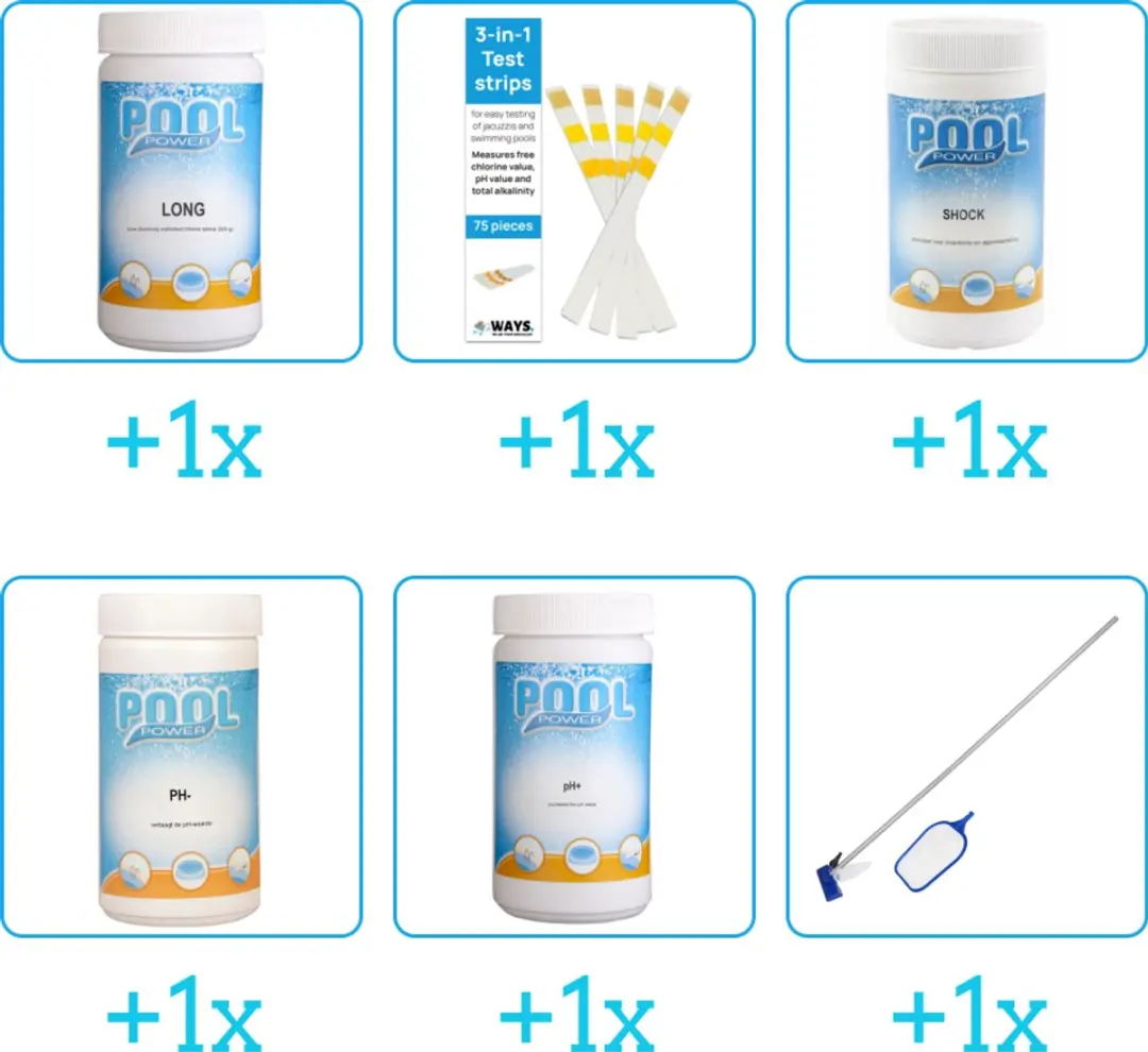 Pool Power Zwembad Onderhoudspakket