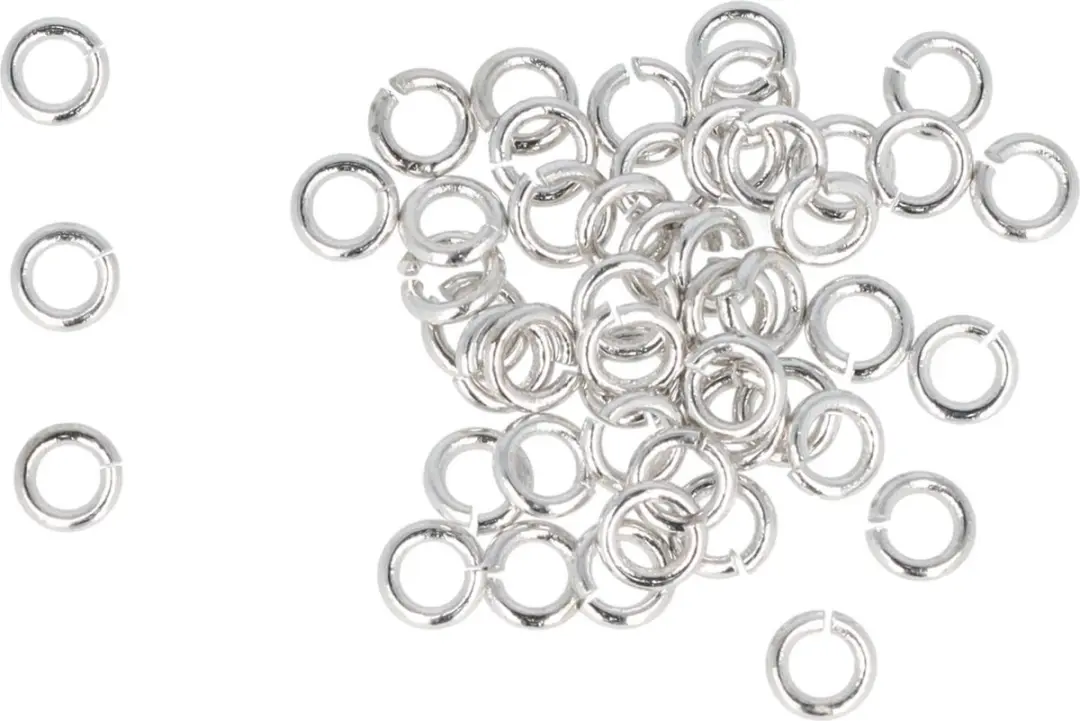 Haarsoires DIY Bevestigingsringen 0,5cm