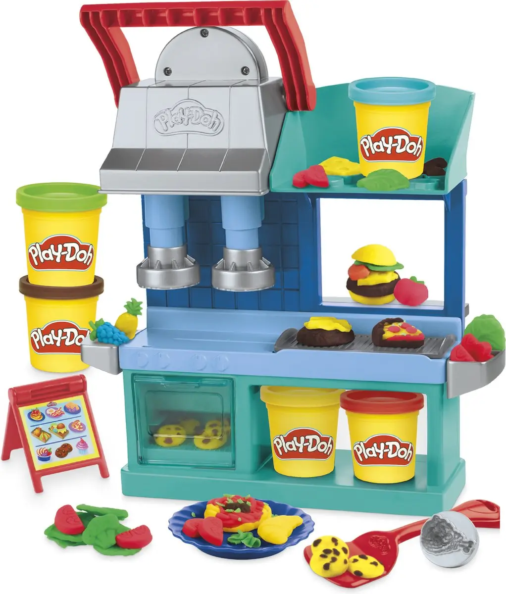 Play-Doh Busy Chefs Restaurant Klei Speelset - Multikleur