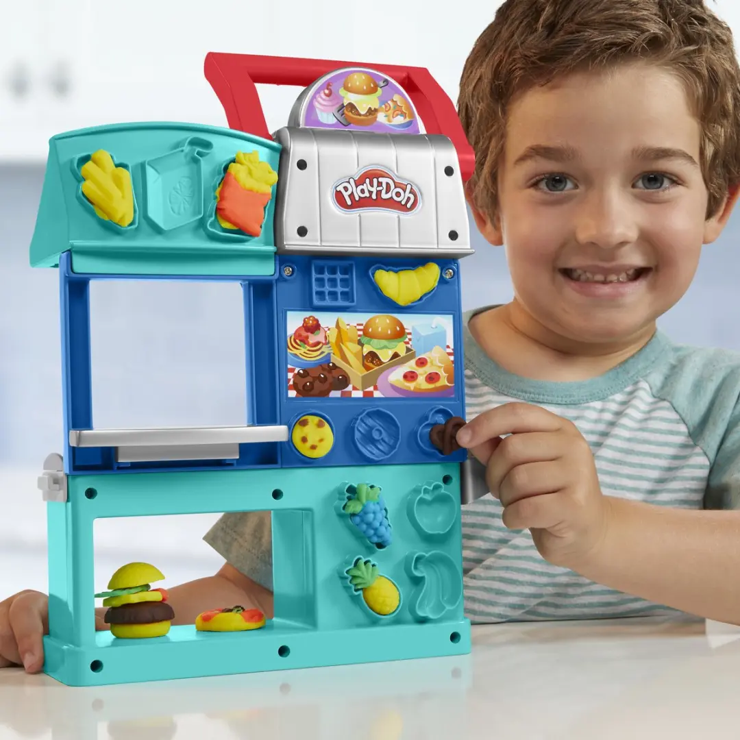 Play-Doh Busy Chefs Restaurant Klei Speelset - Multikleur - afbeelding 6 van 6
