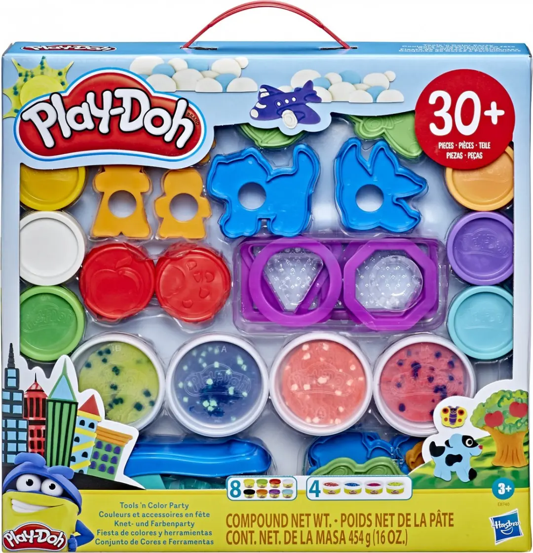 Play-Doh Gereedschaps- en Kleurenfeestje