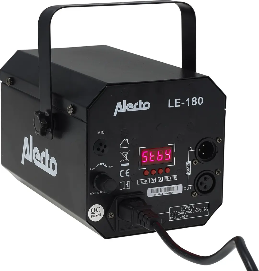 Alecto LE-180 LED Fantasylamp - Zwart