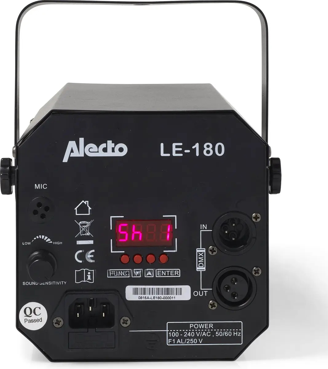 Alecto LE-180 LED Fantasylamp - Zwart - afbeelding 6 van 6