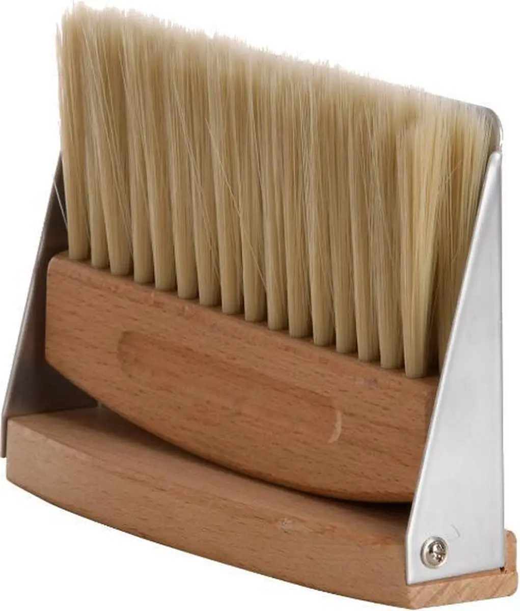Esschert Design Tafelstoffer Hout/Zink Naturel/Zilver - 6 Spelers