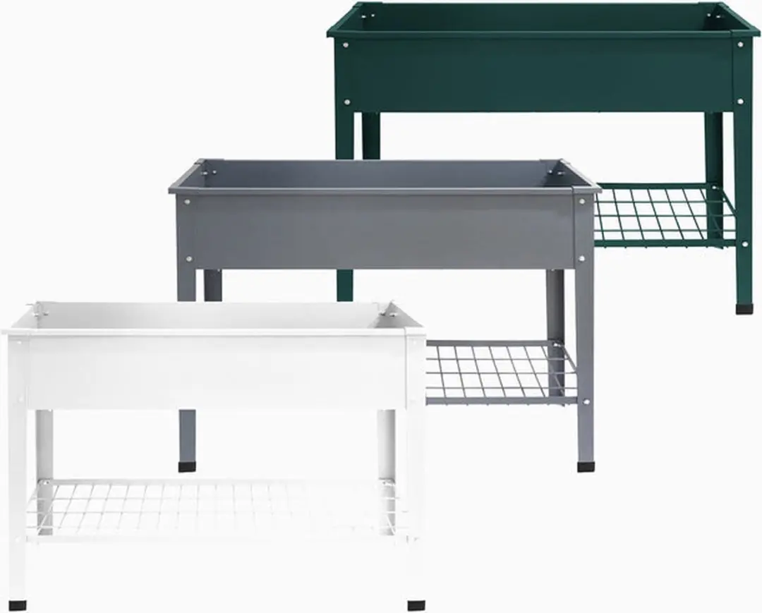 Esschert Design Verhoogde Kweekbak L - Antraciet - afbeelding 6 van 6