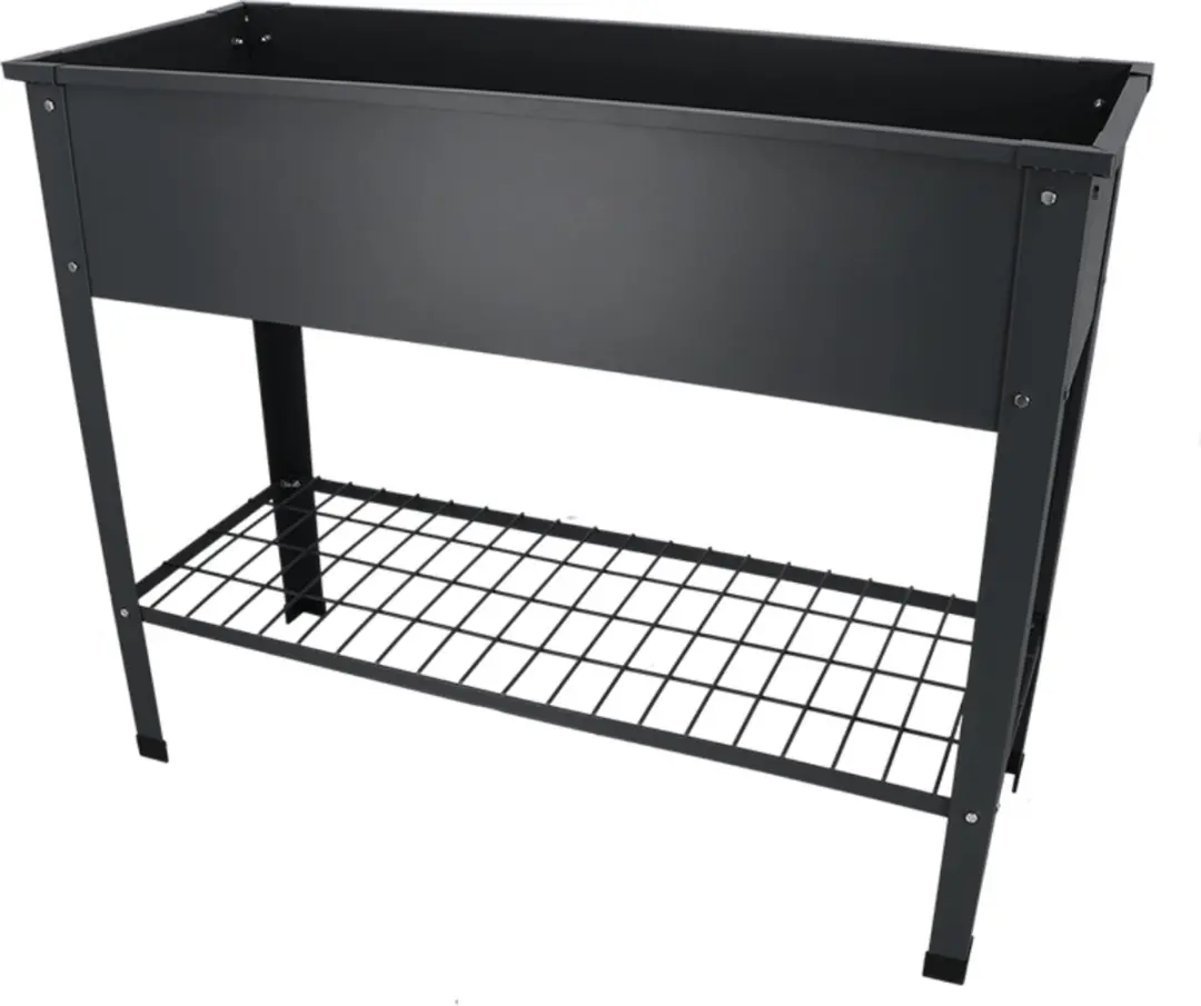 Esschert Design Verhoogde Kweekbak L - Antraciet