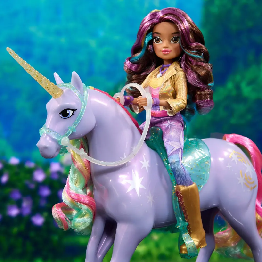 Unicorn Academy Eenhoorn Wildstar 28cm - Meerkleurig - MPN 6072483