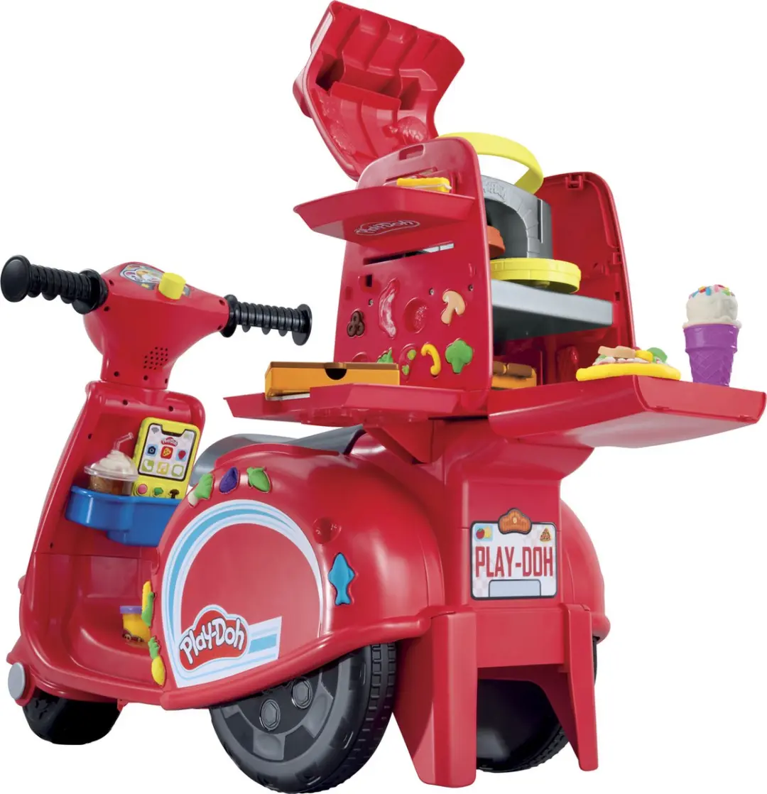 Play-Doh Pizza Bezorgscooter Speelset - Multikleur