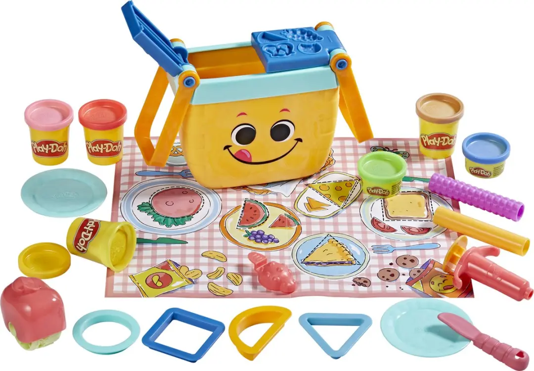 Play-Doh Picknick Creaties Startersset - 6 Kleistukken Multikleur