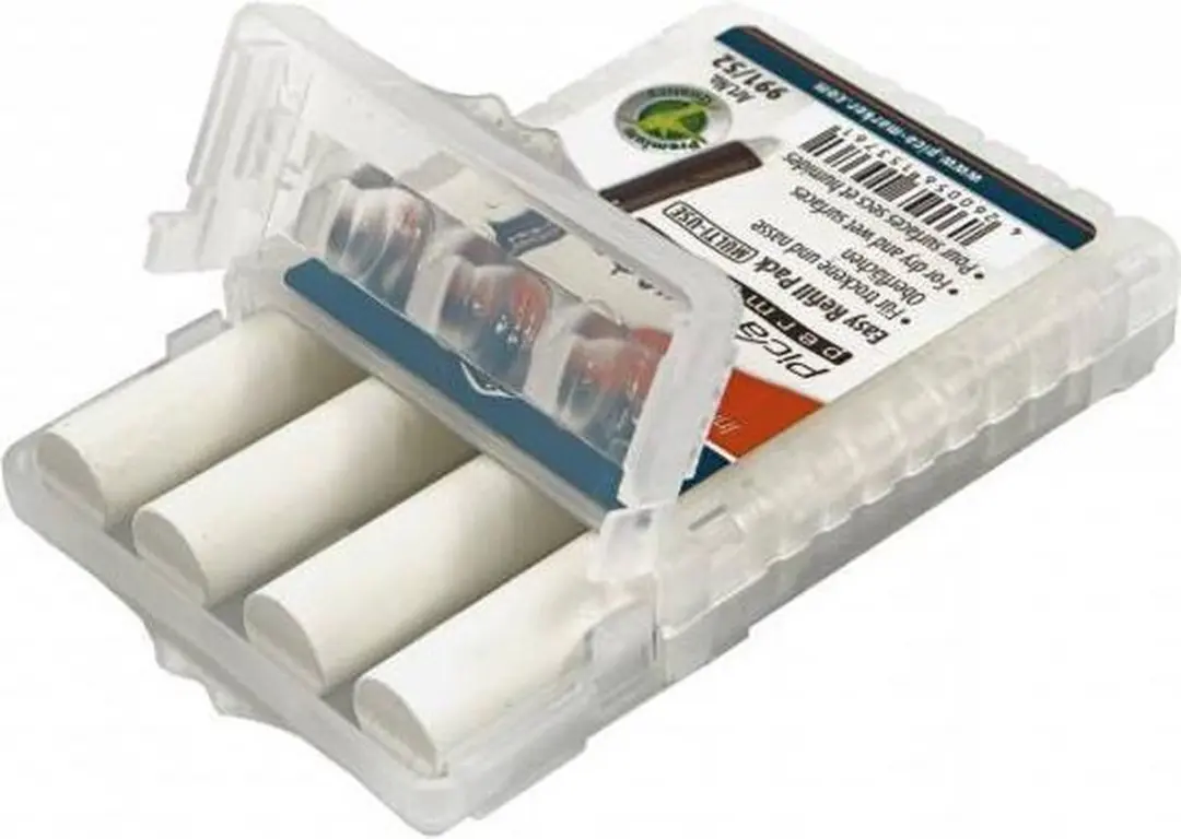 Pica 991/40 Visor Pen - Wit - 4 Stuks