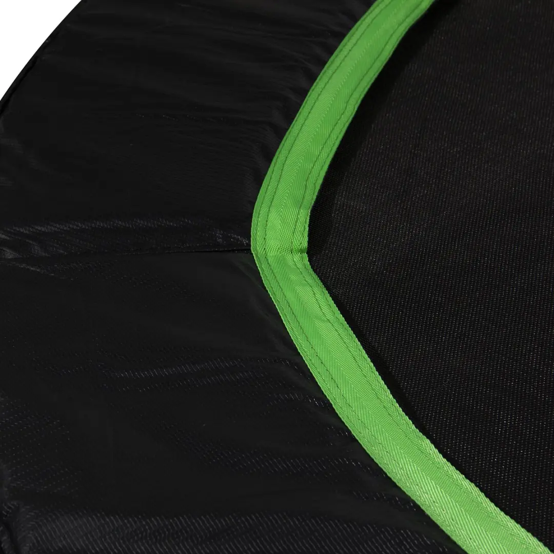 Virtufit Trampolinerand VF06014-251 - 15mm - Ø251cm - Zwart/Groen