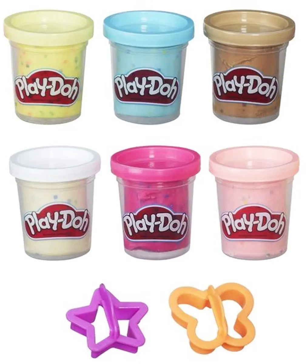 Play-Doh Confetti 6-Pack - 6 Potjes