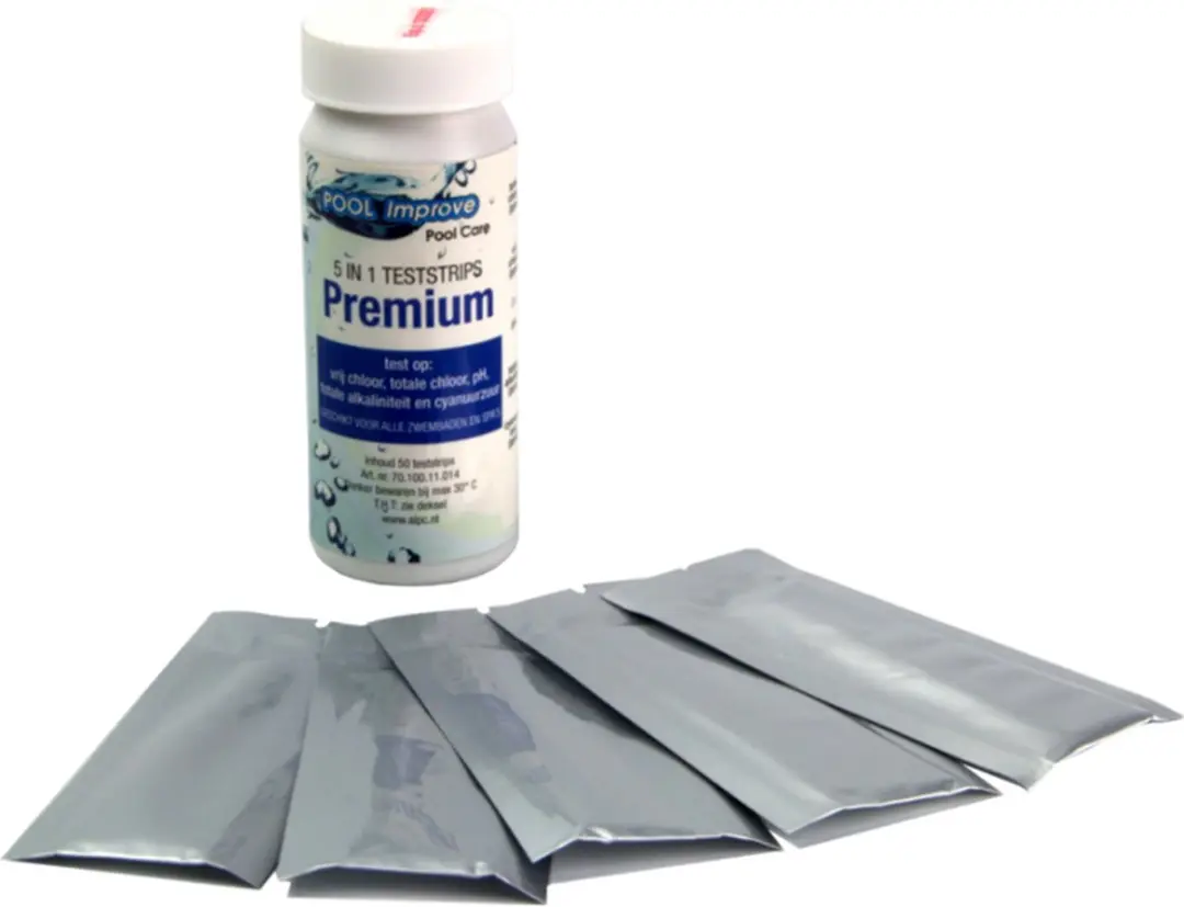 Pool Improve Teststrips 5-in-1 TSB150PI-KL - 50ml