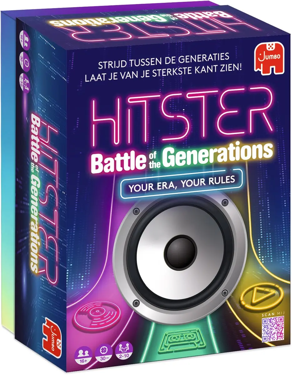 Hitster Battle of the Generations Partyspel