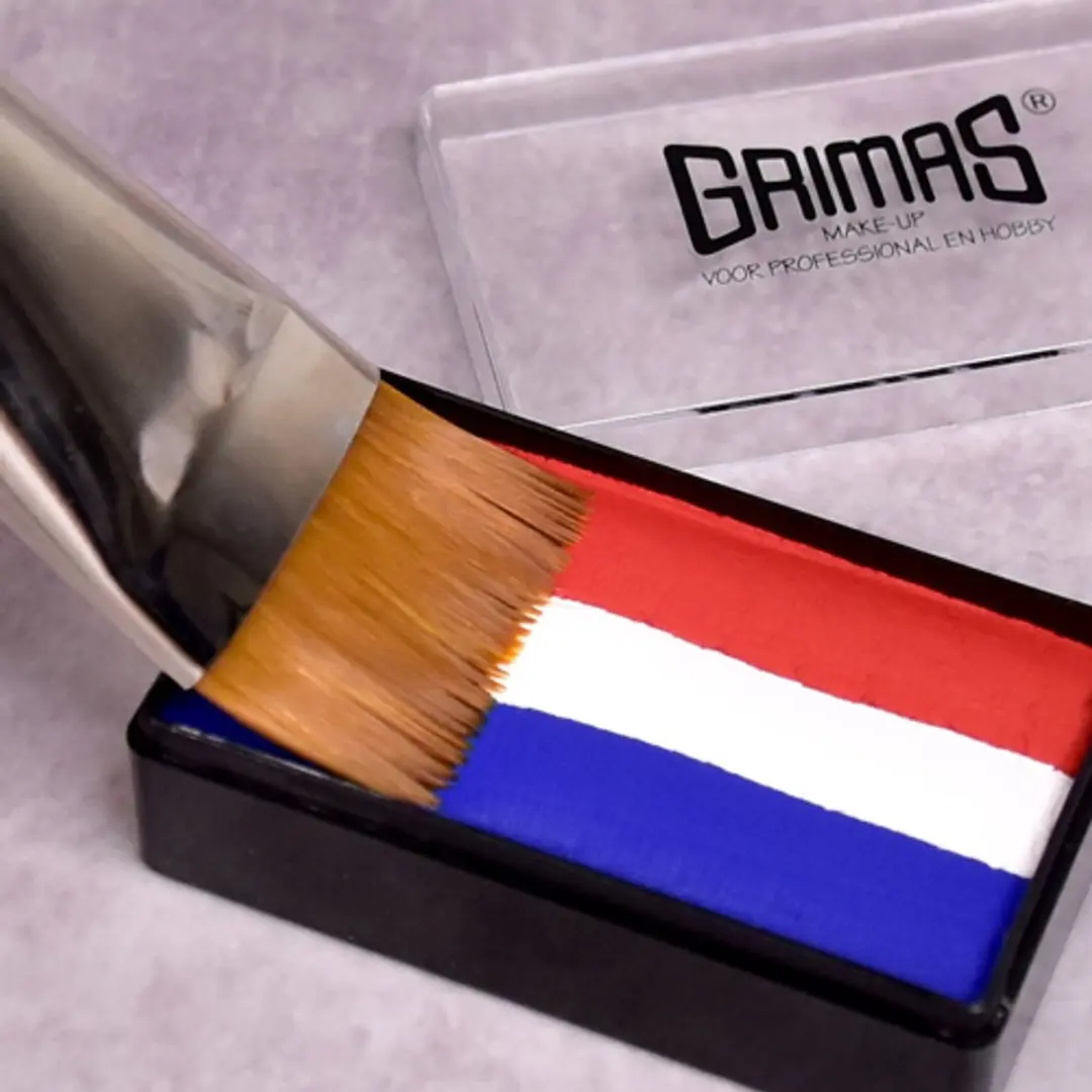 Grimas One Stroke Holland - 30g - Rood Wit Blauw