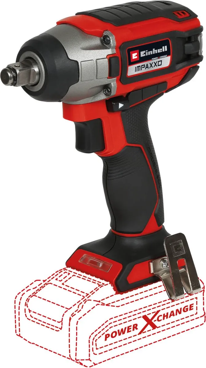Einhell Professional IMPAXXO 18/230 Li Solo Accu Slagschroefmachine - 230Nm - Koolborstelloos