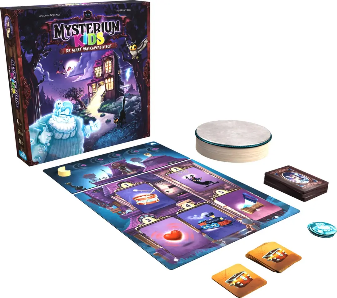 Libellud Mysterium Kids De schat van Kapitein Boe - 2-6 Spelers
