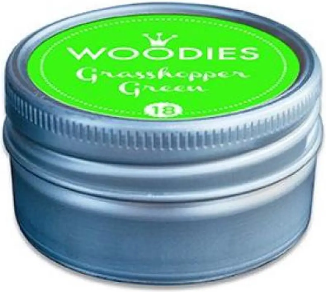 Woodies Neon Grasshopper Green Stempelkussen W99018
