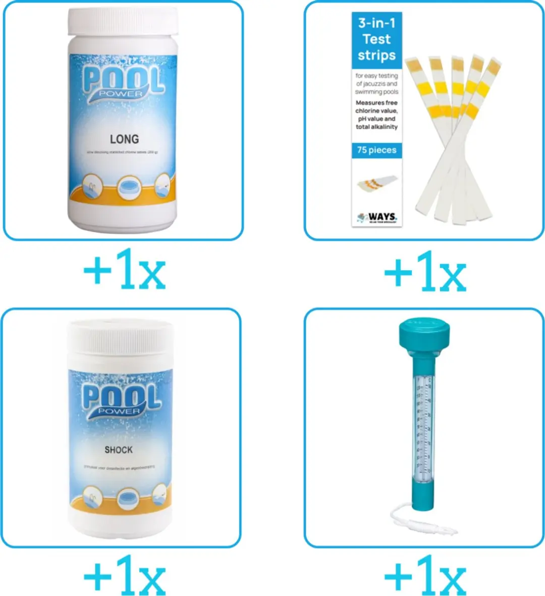 Pool Power Zwembad Onderhoudspakket