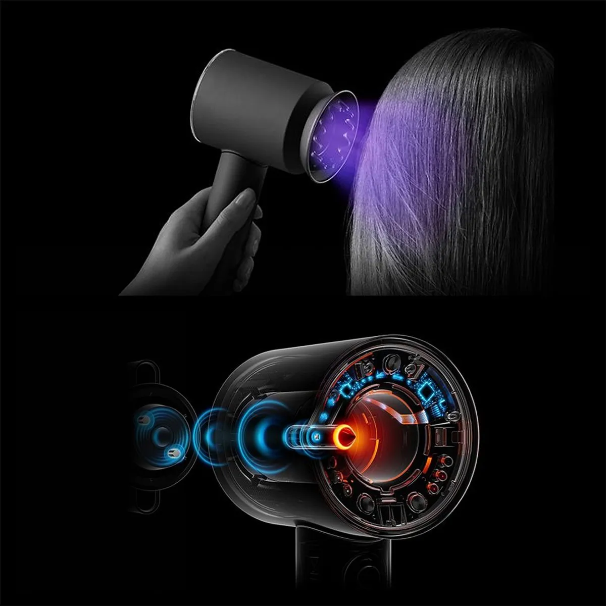 Dyson Supersonic Nural Curly+Coily Föhn - Goud/Rood