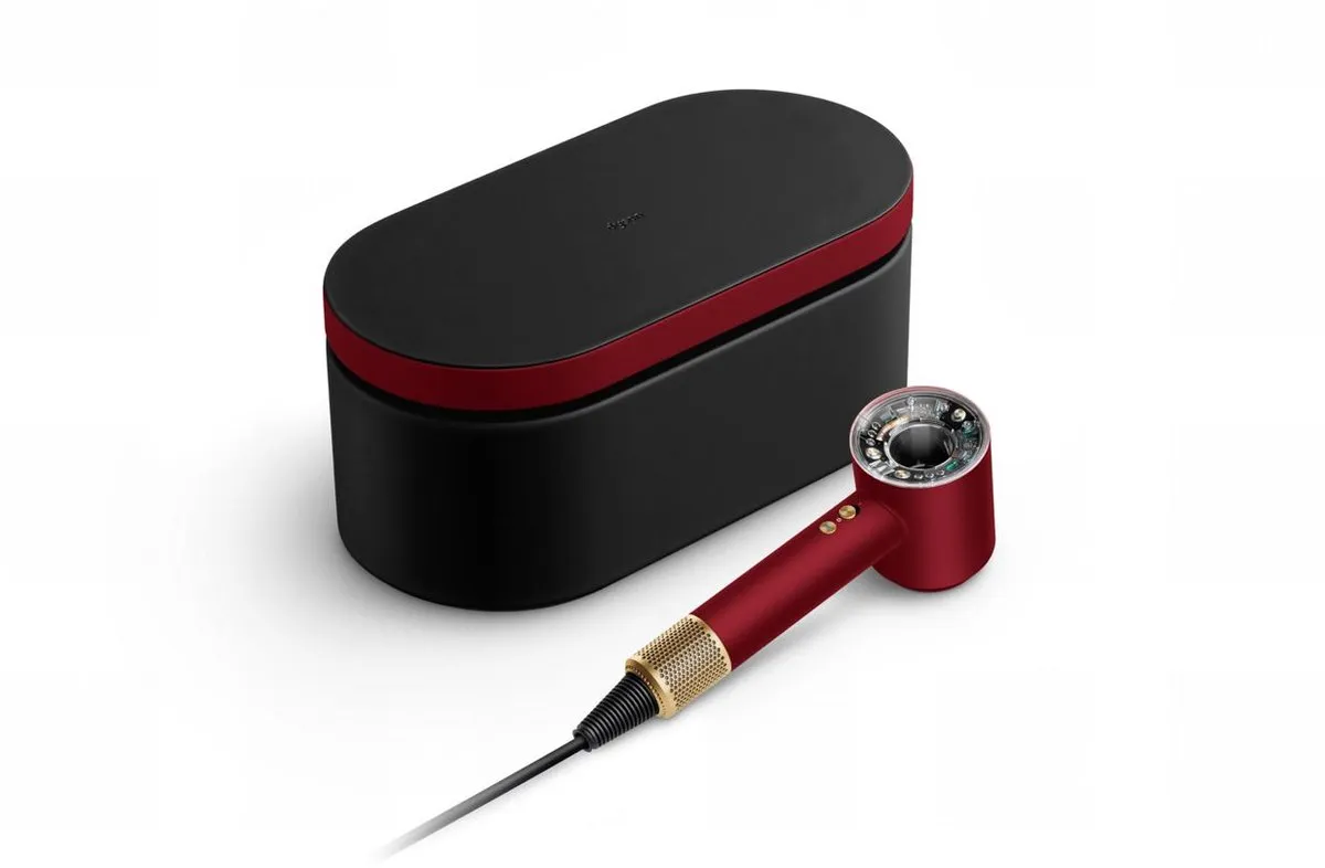 Dyson Supersonic Nural Curly+Coily Föhn - Goud/Rood