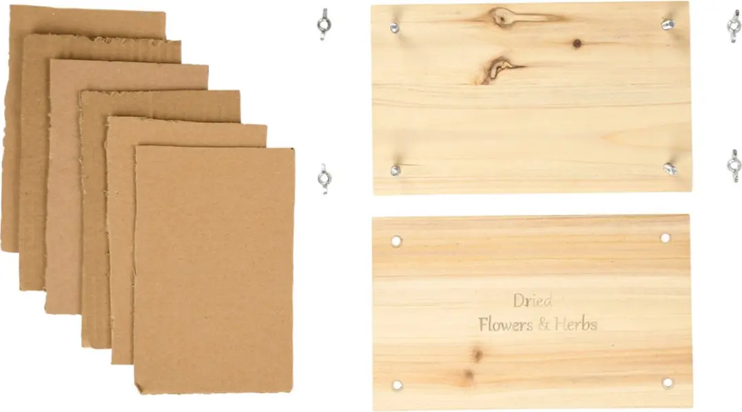 Esschert Design Houten Kruidenpers 23x14cm - Beige