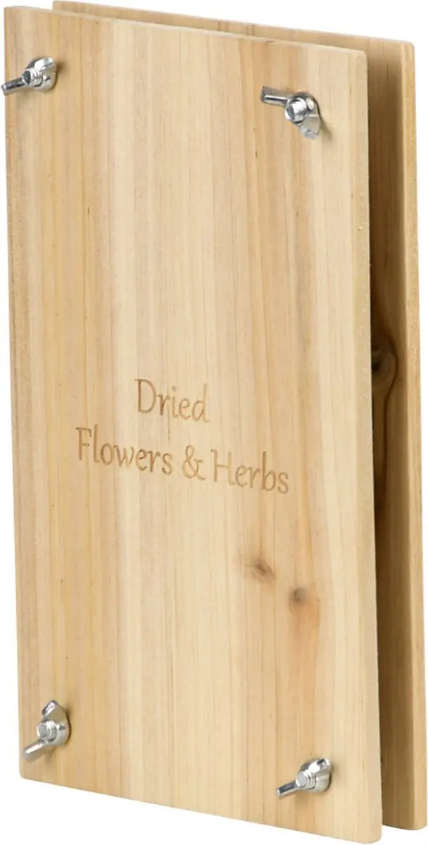 Esschert Design Houten Kruidenpers 23x14cm - Beige