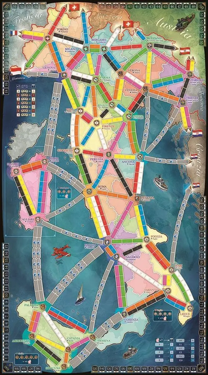 Days of Wonder Ticket to Ride Japan/Italy - 2-5 Spelers