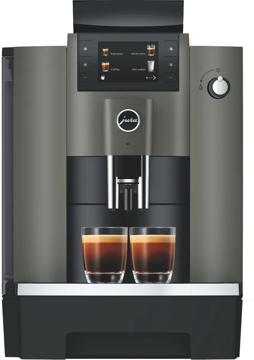 Jura W4 Dark Inox Volautomatische Espressomachine