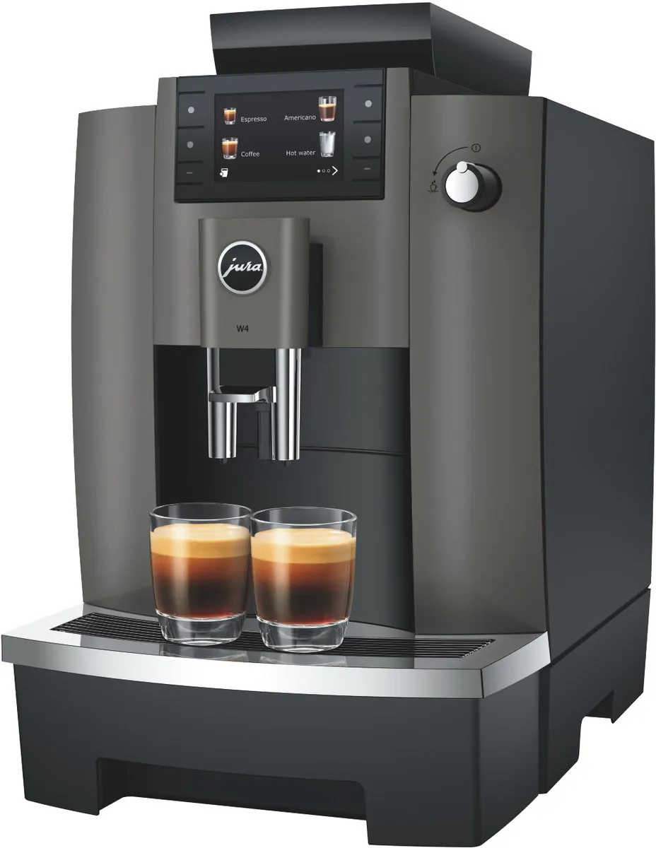 Jura W4 Dark Inox Volautomatische Espressomachine - 10 Programma's