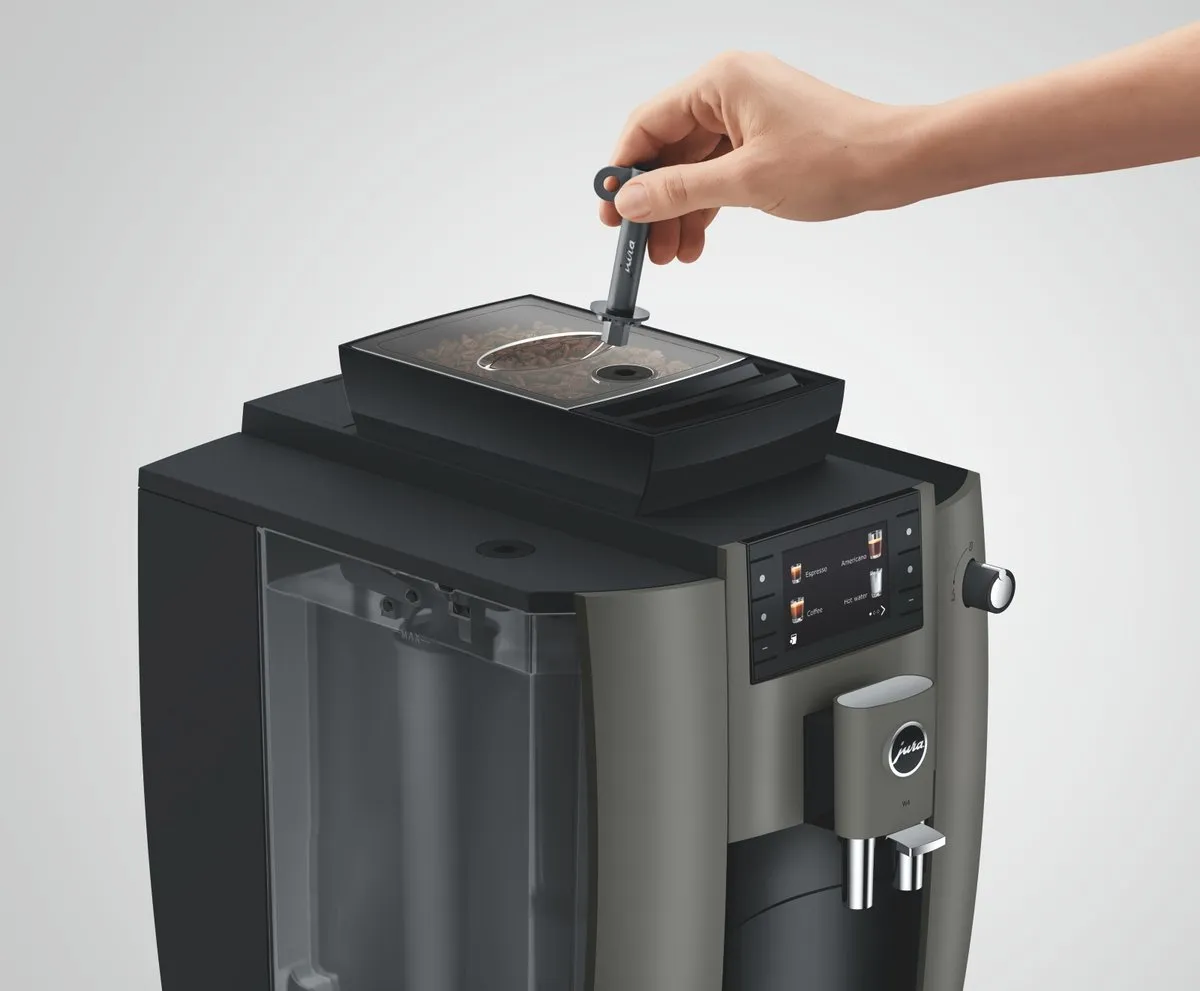 Jura W4 Dark Inox Volautomatische Espressomachine - 10 Programma's