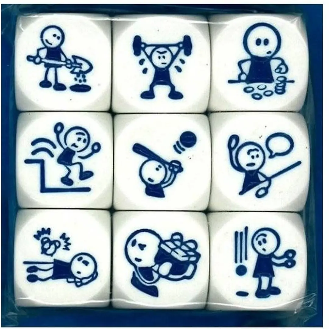 Zygomatic Rory's Story Cubes Actions - Dobbelspel - 12 Spelers