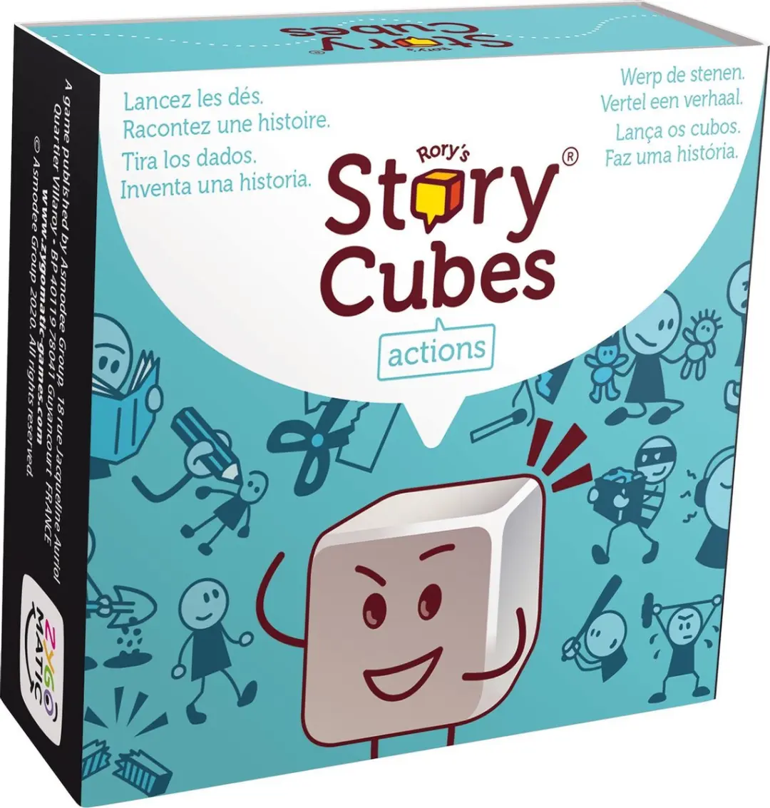Zygomatic Rory's Story Cubes Actions - Dobbelspel - 12 Spelers