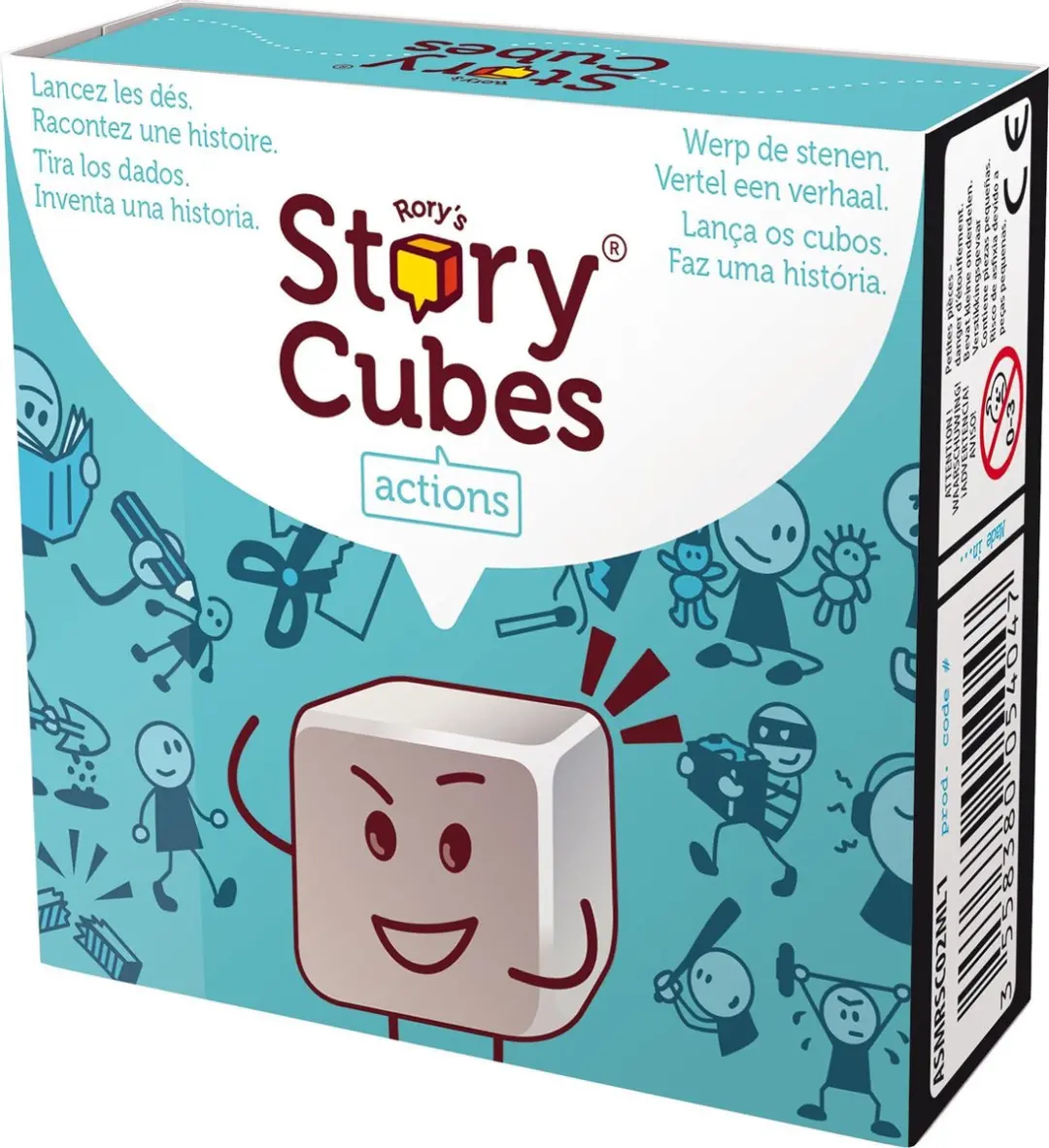 Zygomatic Rory's Story Cubes Actions - Dobbelspel - 12 Spelers