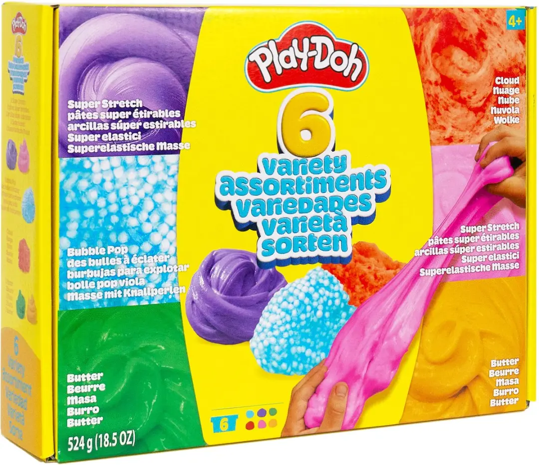 Play-Doh Slijmset 6 Potjes