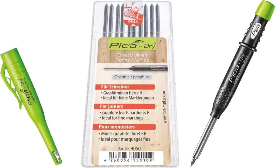 Pica Marker Dry Longlife 3030 Grafiet - Groen - 20mm