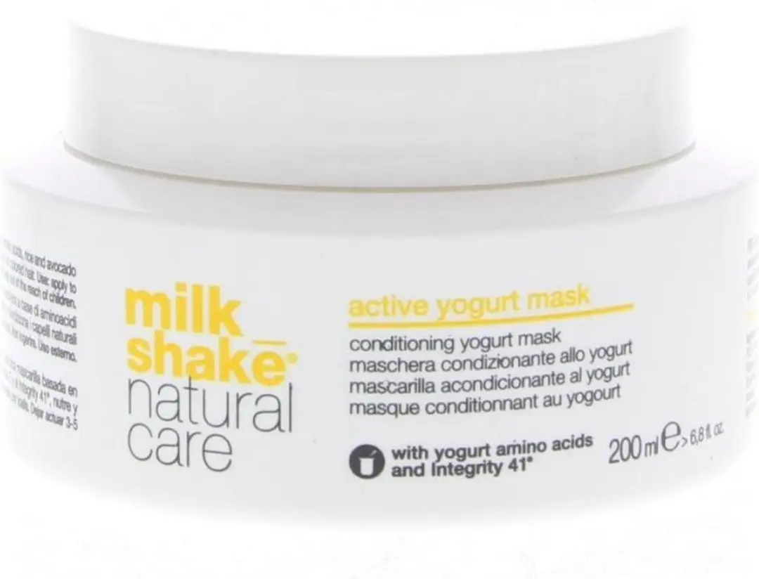 Milk Shake Active Yoghurt Mask 250ml - Voor natuurlijk/gekleurd haar
