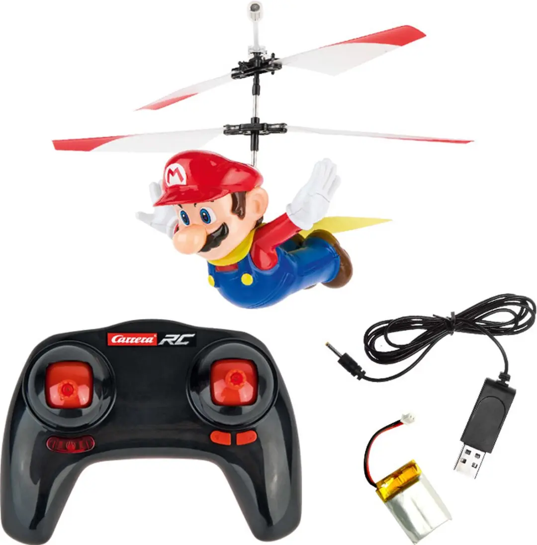 Carrera RC Super Mario Flying Cape Mario Helikopter 2,4GHz CAR370501032 - Multi