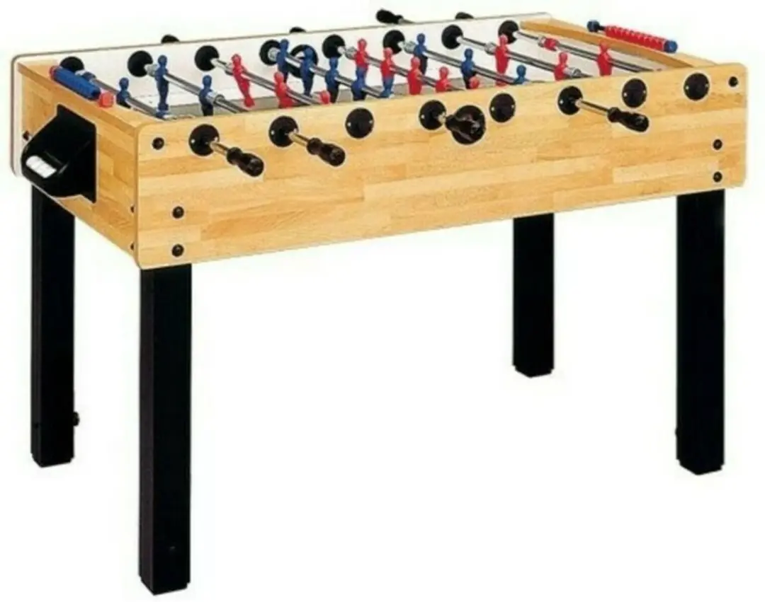 Garlando G-100 Wood Voetbaltafel - Telescopische stangen