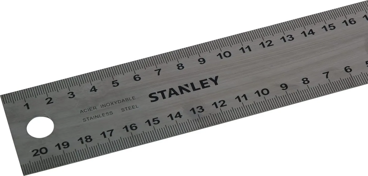 Stanley Winkelhaak 250x140mm - Geel