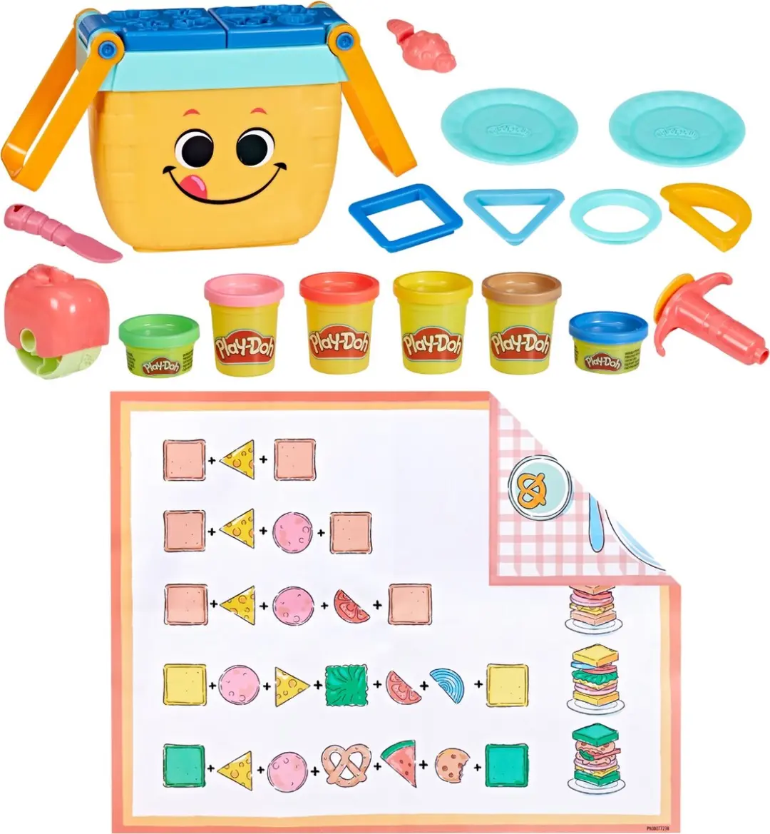 Play-Doh Picknick Creaties Starter Set - 19 Stuks