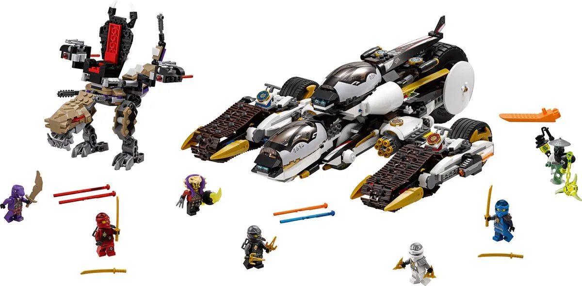 LEGO Ninjago Ultra Stealth Raider 70595 - 1093 Stukken