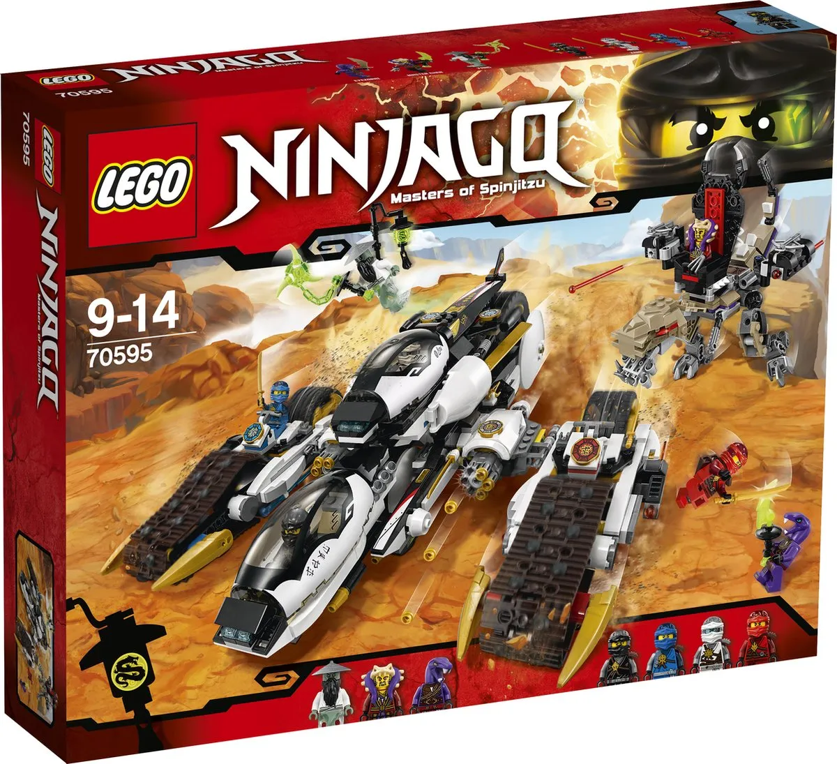 LEGO Ninjago Ultra Stealth Raider 70595