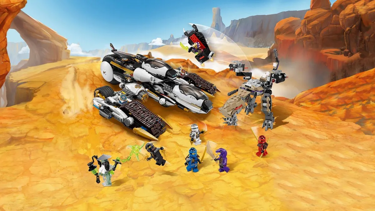 LEGO Ninjago Ultra Stealth Raider 70595 - 1093 Stukken
