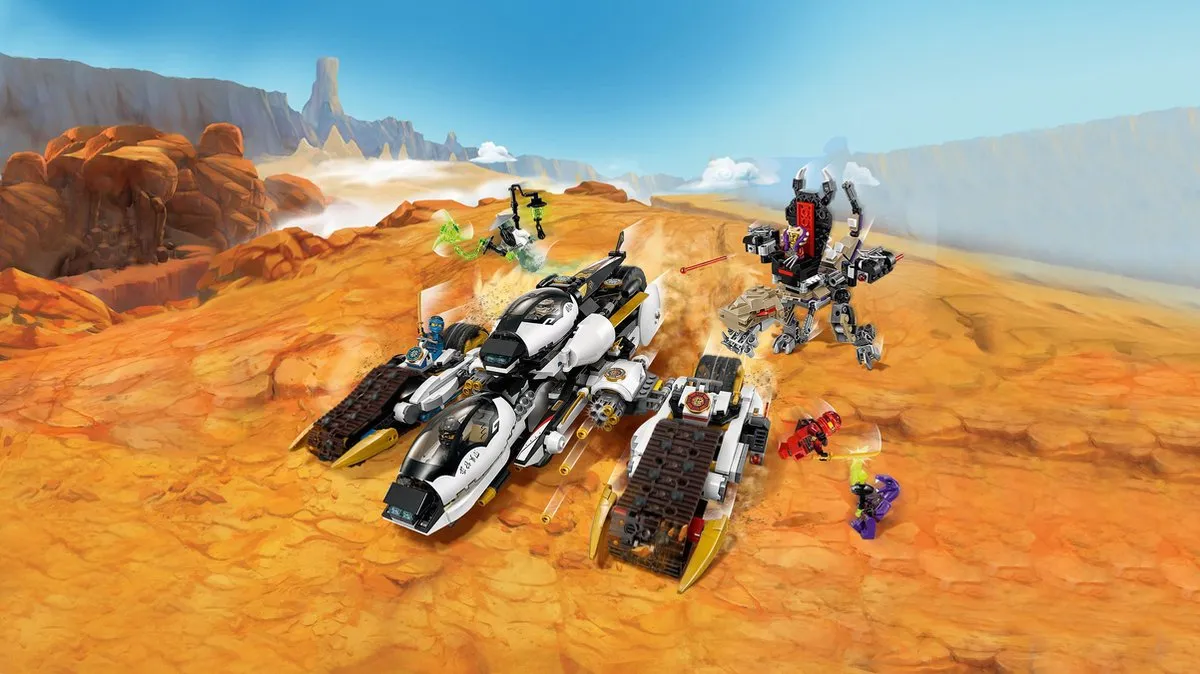 LEGO Ninjago Ultra Stealth Raider 70595 - 1093 Stukken