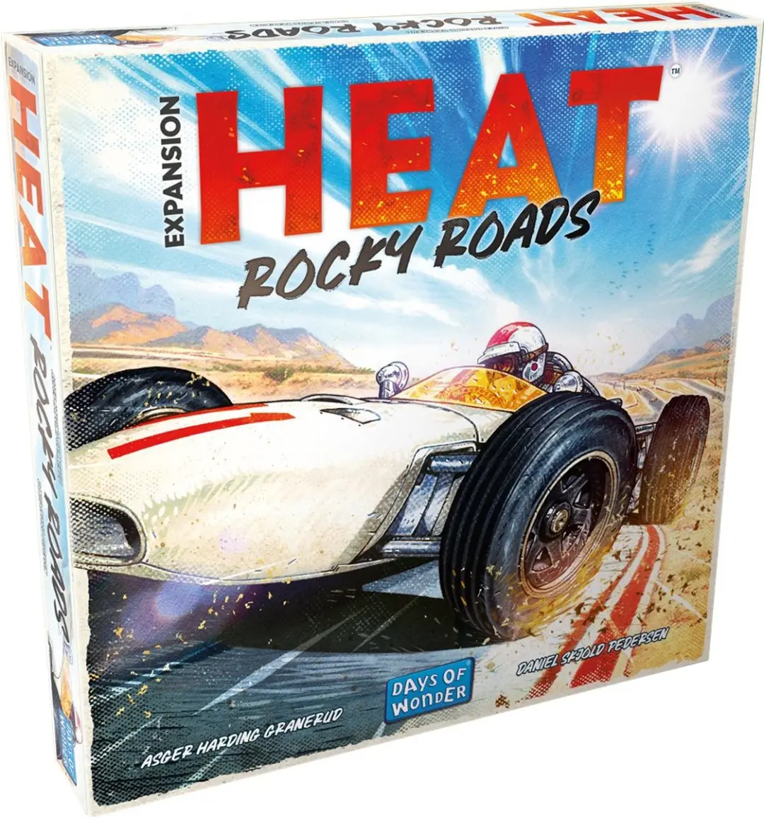 Days of Wonder Heat Rocky Roads Uitbreiding