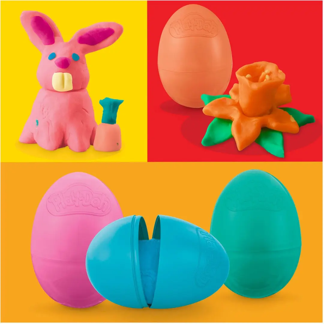 Play-Doh Paastasje - 9 Stuks - Meerkleurig - afbeelding 6 van 6