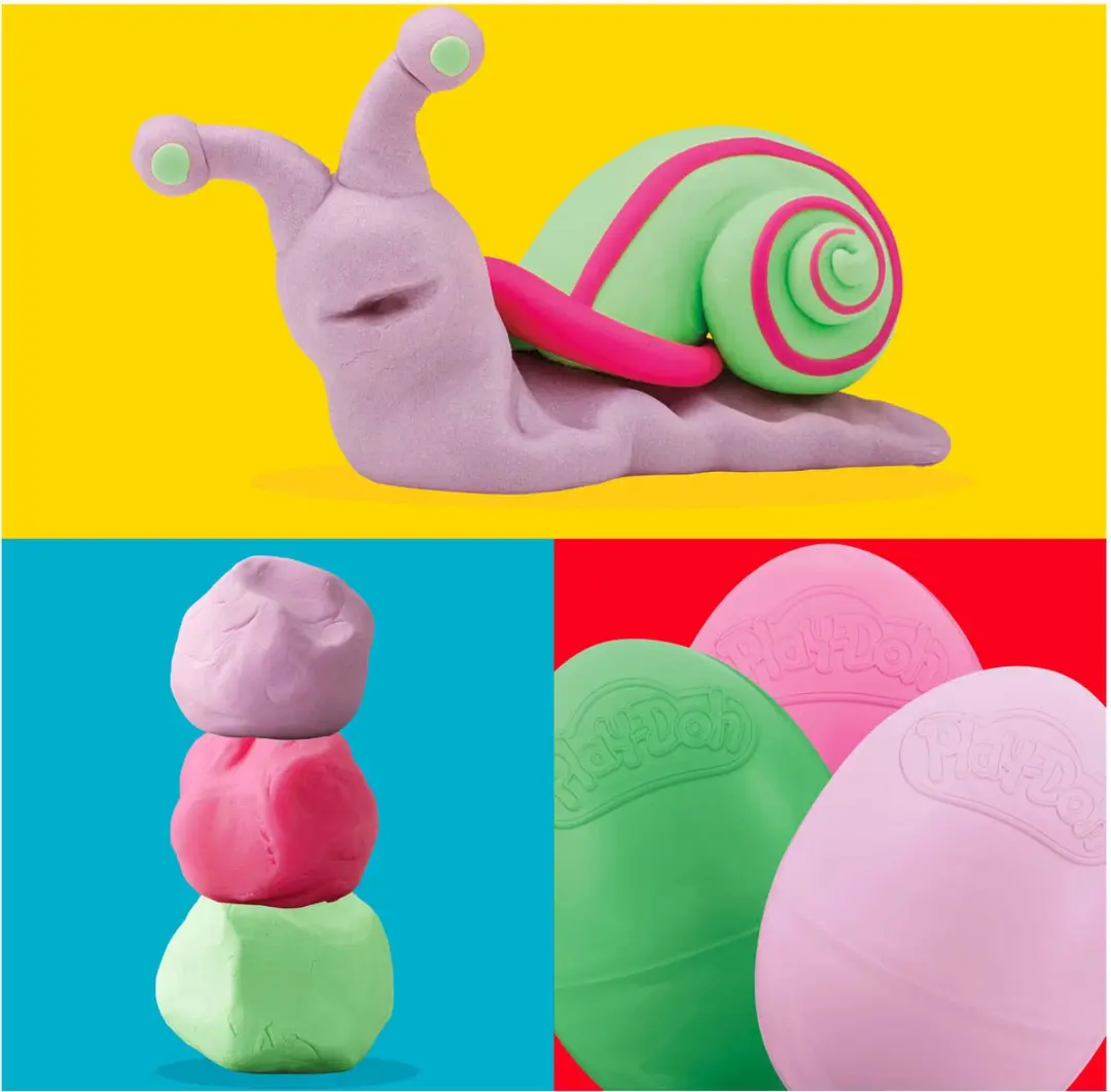 Play-Doh Paastasje - 9 Stuks - Meerkleurig